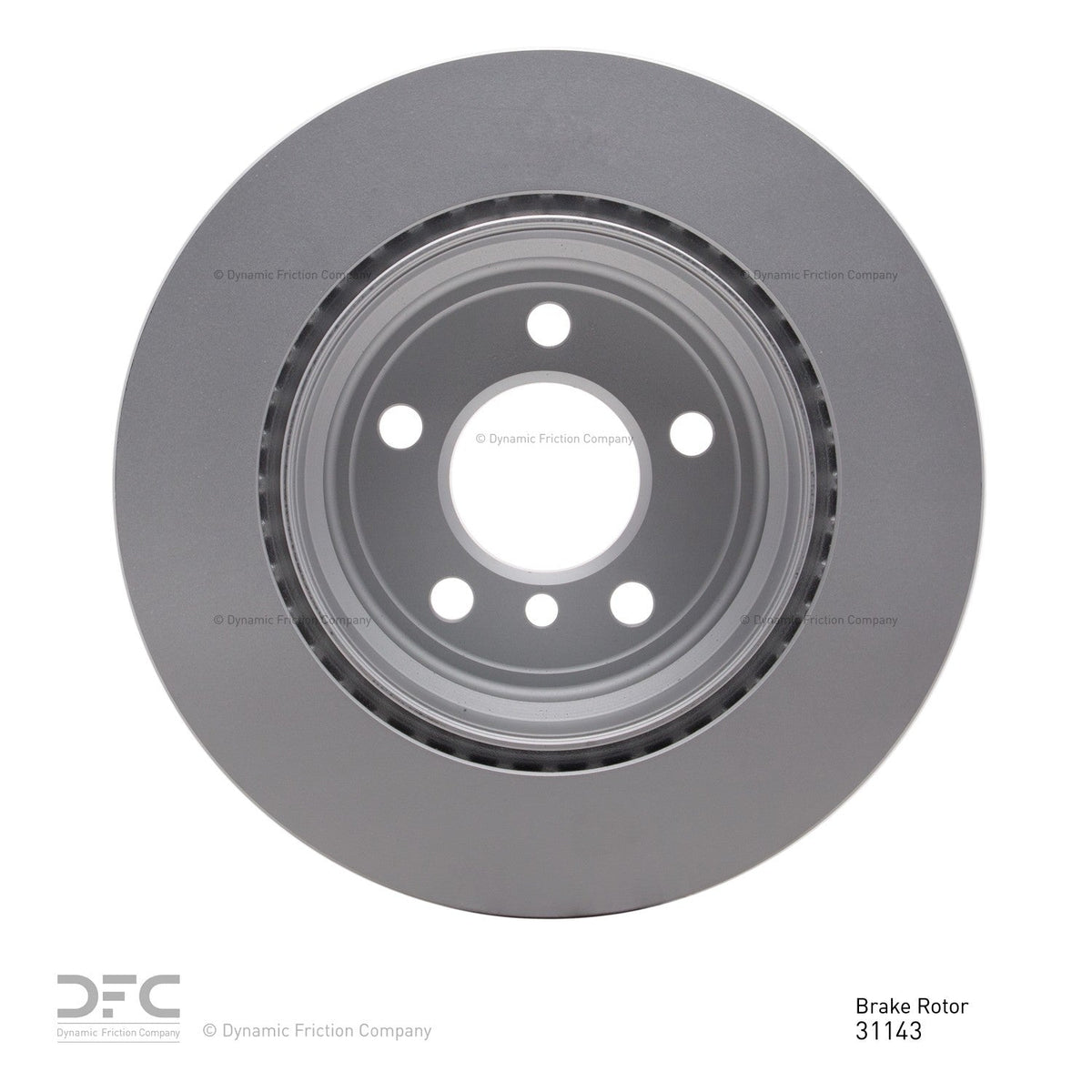 DFC 07-19 BMW X5 Rear GeoSPEC Coated Rotor