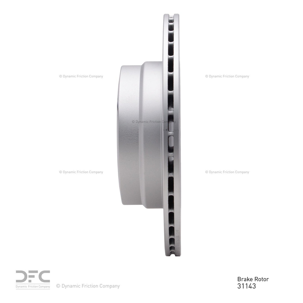 DFC 07-19 BMW X5 Rear GeoSPEC Coated Rotor