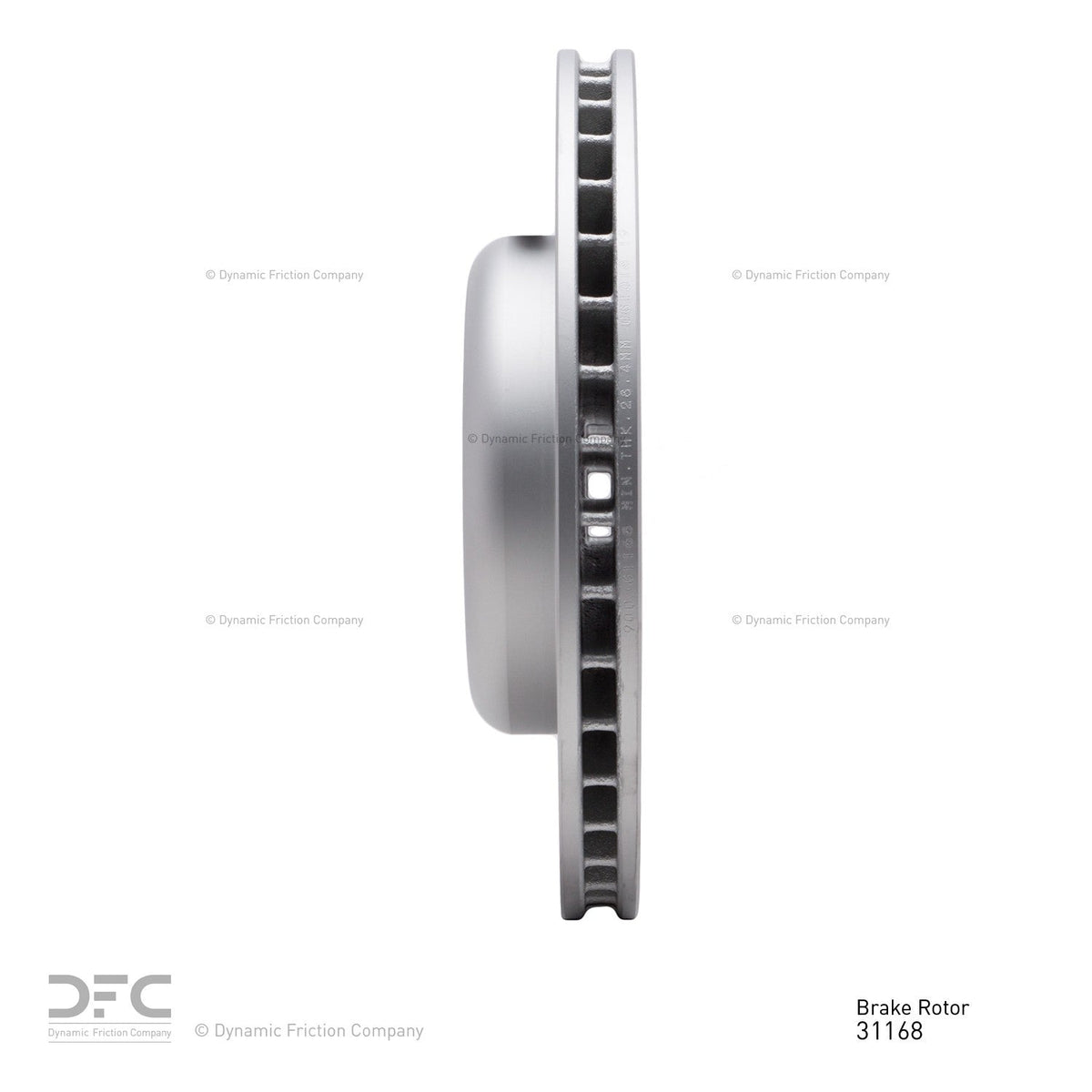 DFC 17-25 BMW X6 Front GeoSPEC Coated Rotor