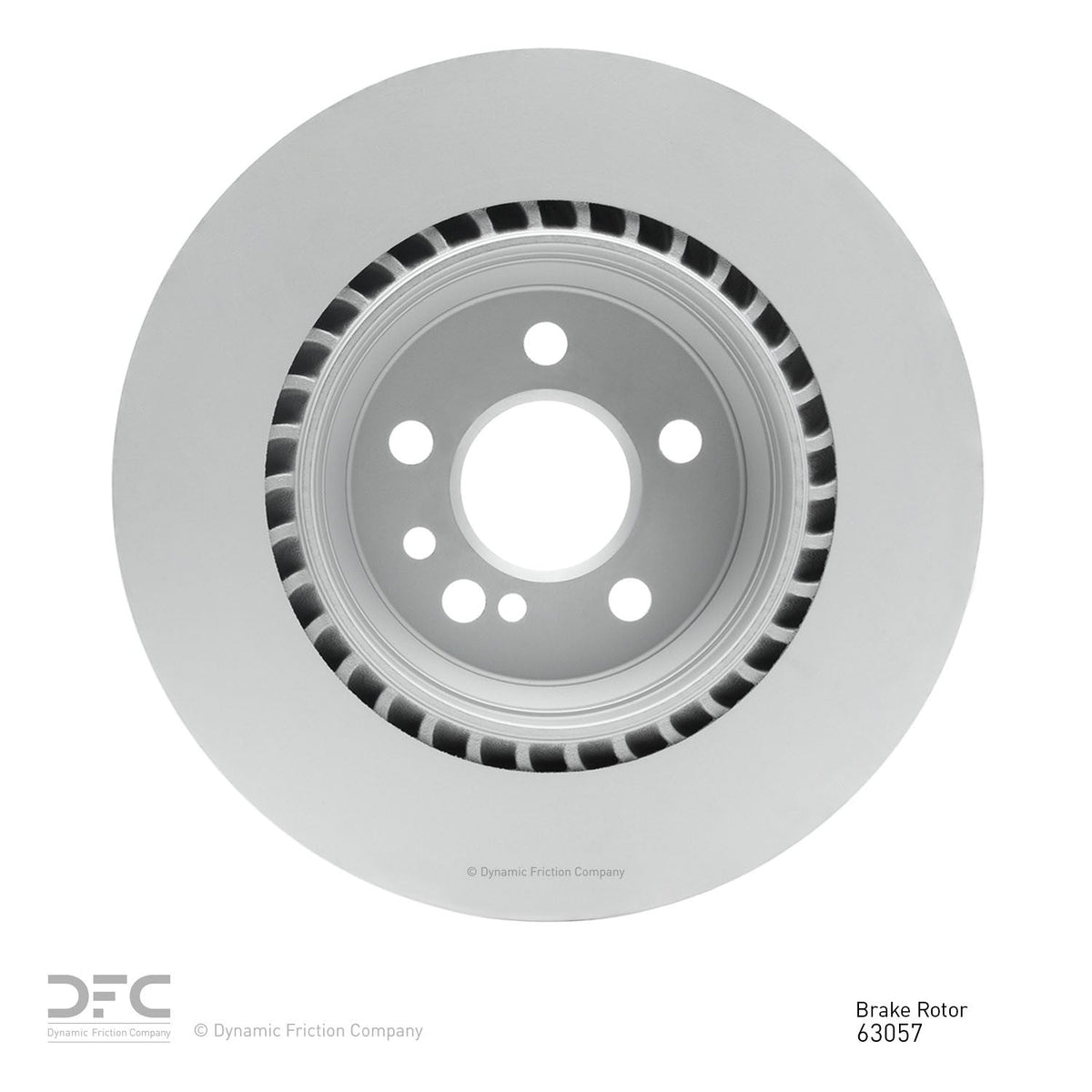 DFC 03-06 Mercedes-Benz CL600 Rear GeoSPEC Coated Rotor
