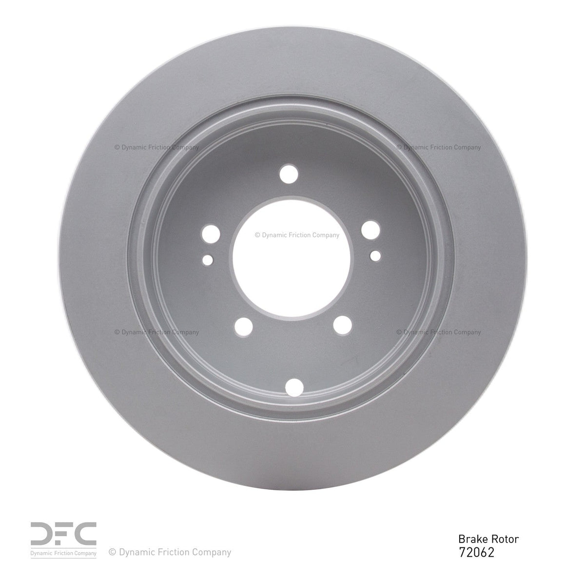 DFC 07-15 Mitsubishi Lancer Rear GeoSPEC Coated Rotor