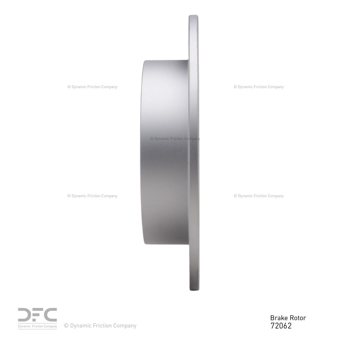 DFC 07-15 Mitsubishi Lancer Rear GeoSPEC Coated Rotor