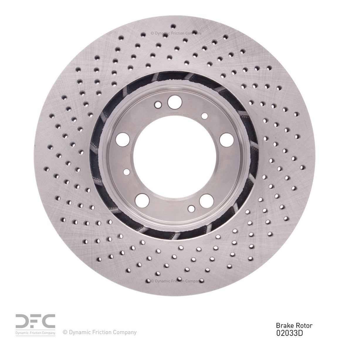 DFC 98-12 Porsche Boxster Right Front Drilled Brake Rotor