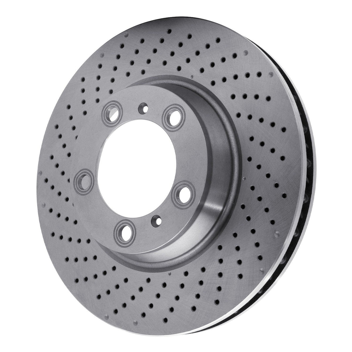 DFC 99-23 Porsche 718 Cayman Left Front Drilled Brake Rotor