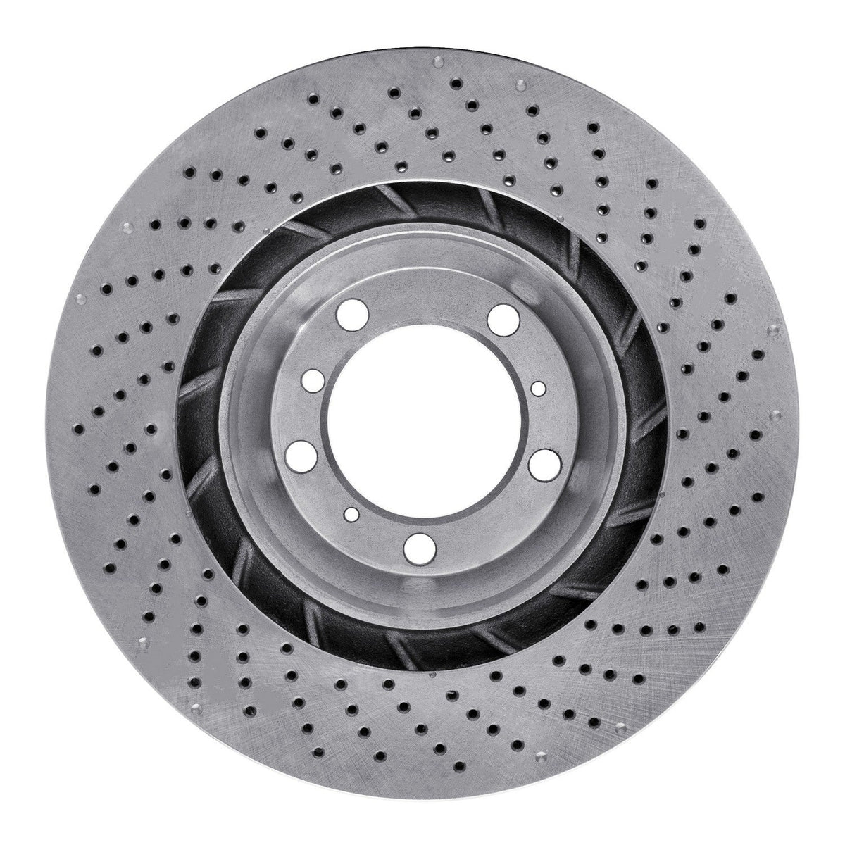 DFC 07-13 Porsche 911 Left Rear Drilled Brake Rotor