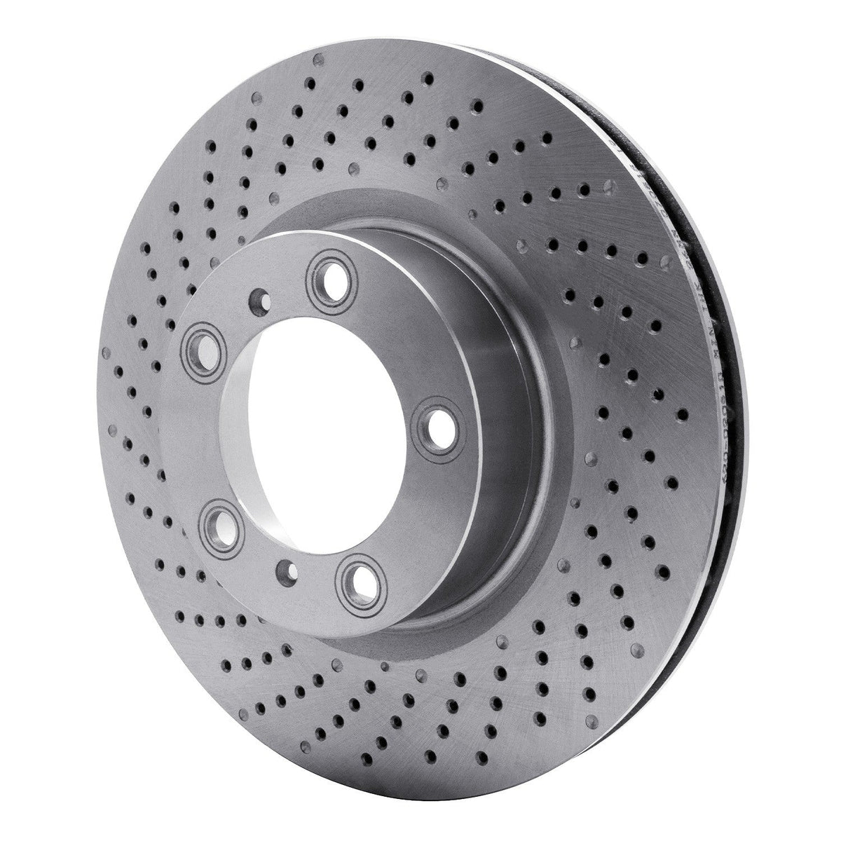 DFC 09-23 Porsche 718 Boxster Left Front Drilled Brake Rotor