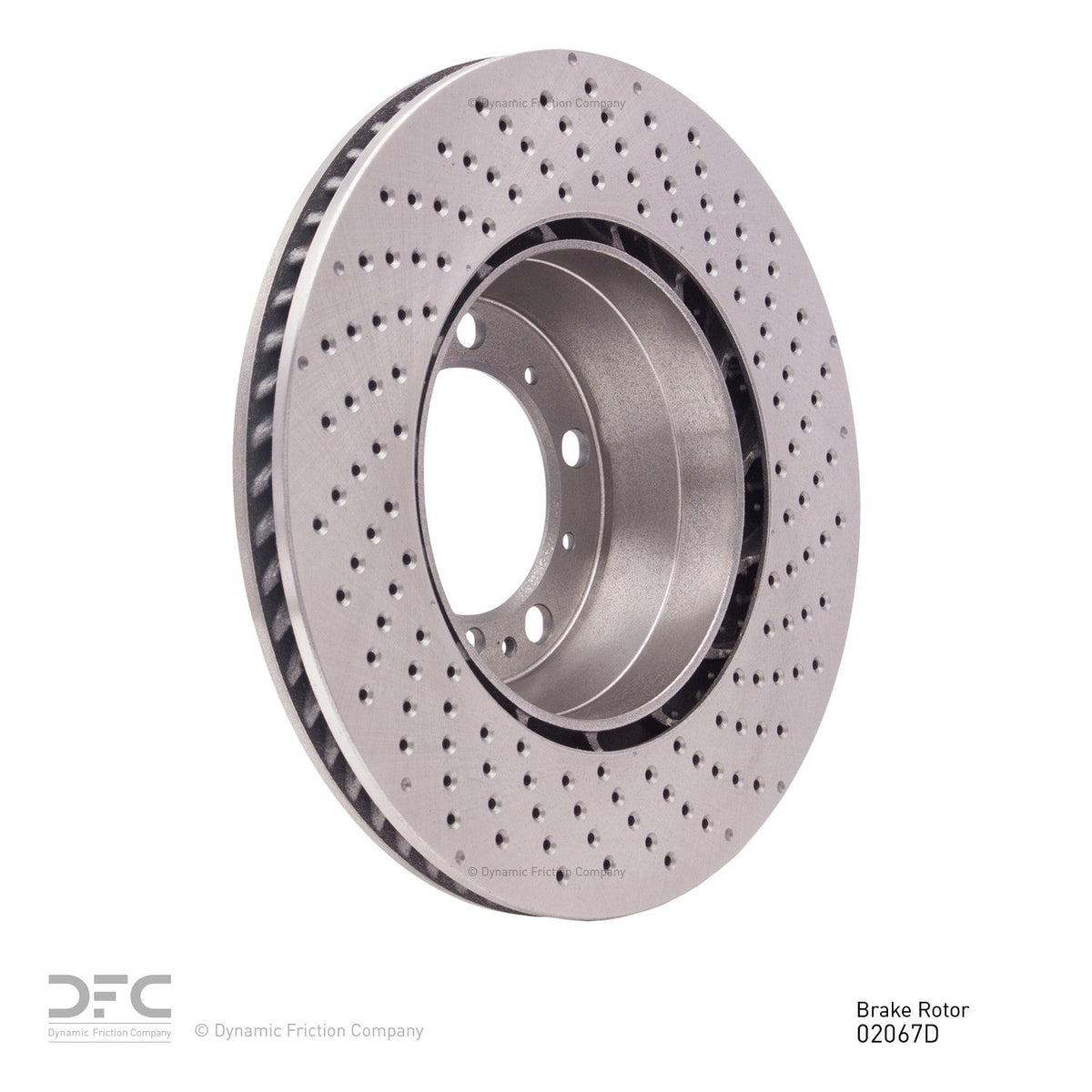 DFC 99-23 Porsche 911 Left Rear Drilled Brake Rotor