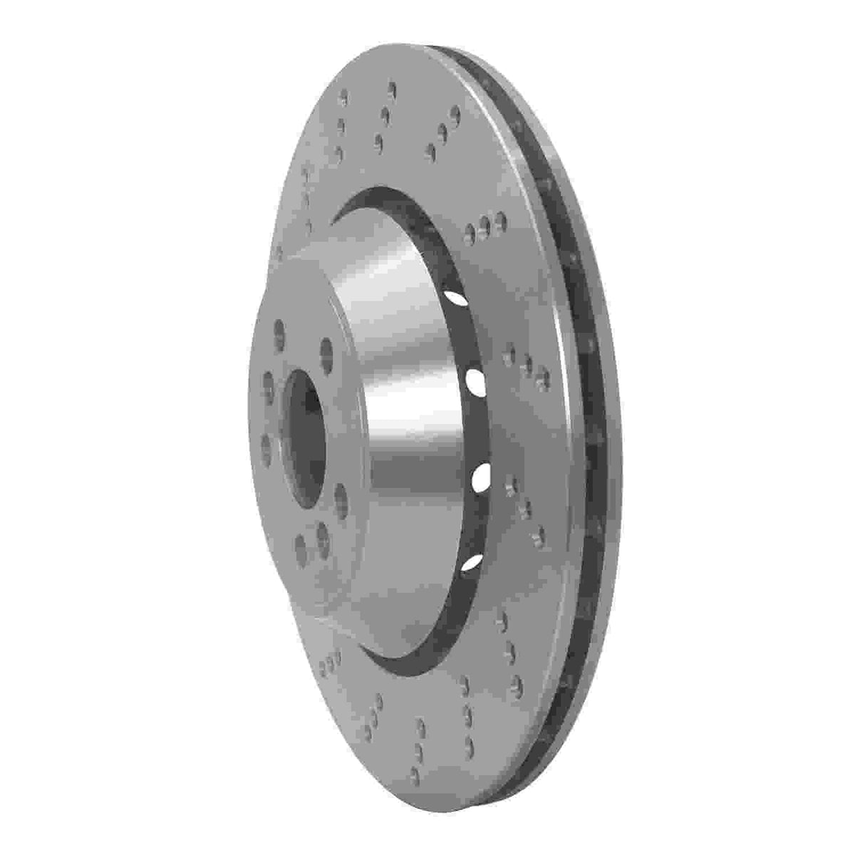 DFC 20-25 BMW X4 Left Rear Drilled Brake Rotor