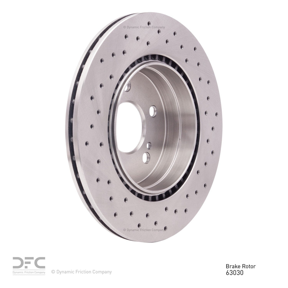 DFC 93-02 Mercedes-Benz 600SL Rear Drilled Brake Rotor