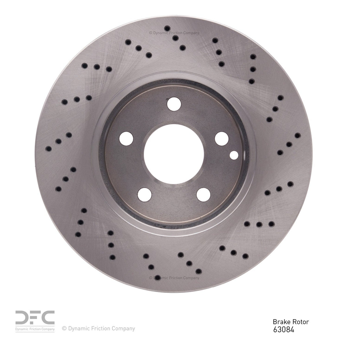 DFC 08-15 Mercedes-Benz C250 Front Drilled Brake Rotor