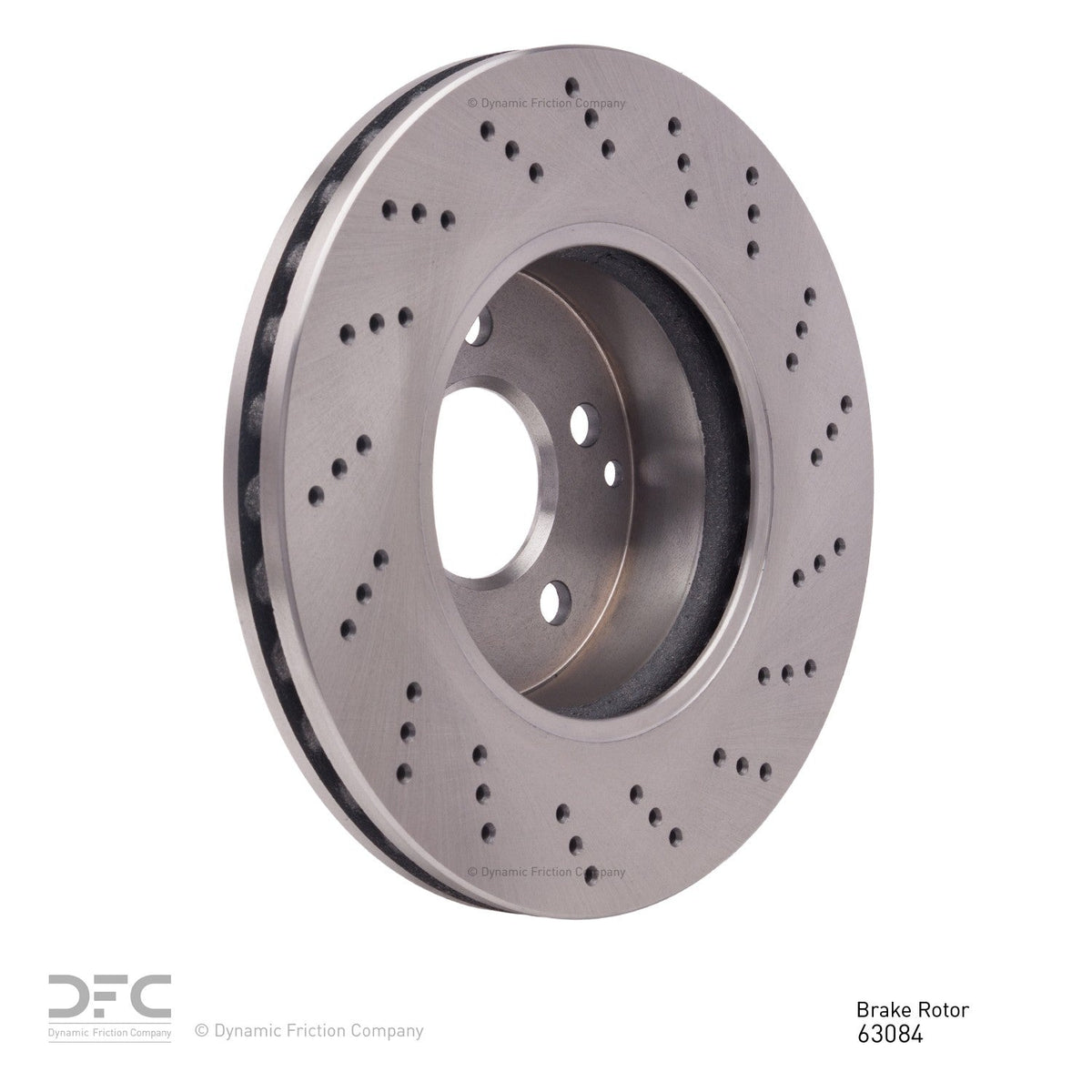 DFC 08-15 Mercedes-Benz C250 Front Drilled Brake Rotor