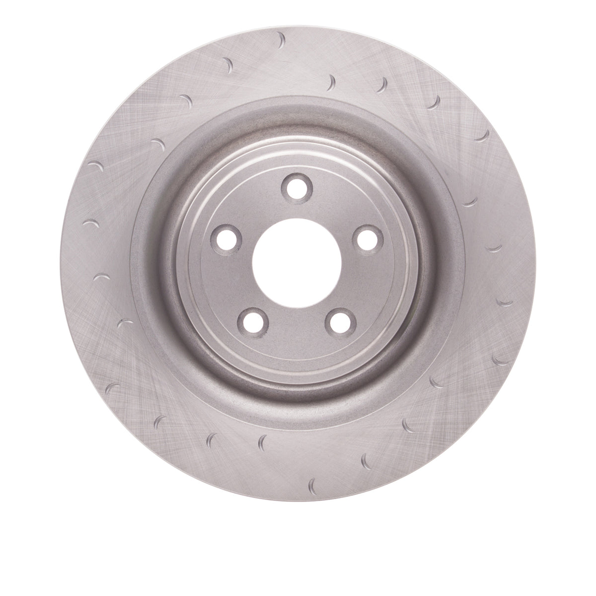 R1 2008-2009 Jaguar XKR Left Rear Brake Rotor - Slotted