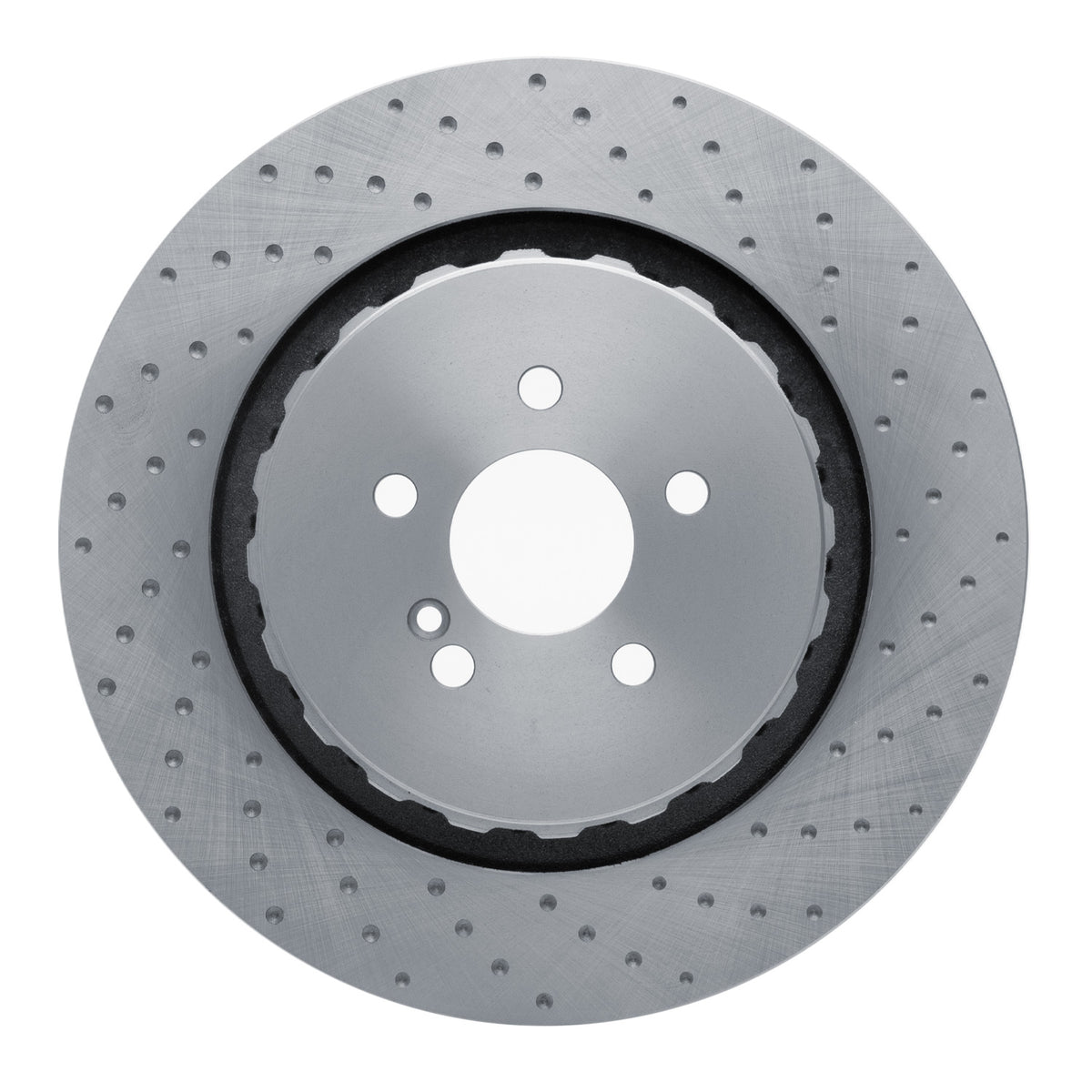 R1 07-14 Mercedes-Benz CL63 AMG Rear Dimpled Brake Rotor