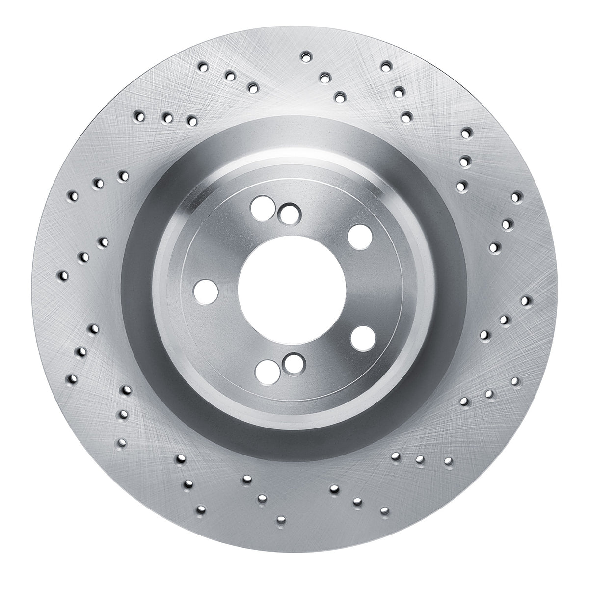 R1 2015-2019 BMW X6 Right Rear Brake Rotor - Drilled