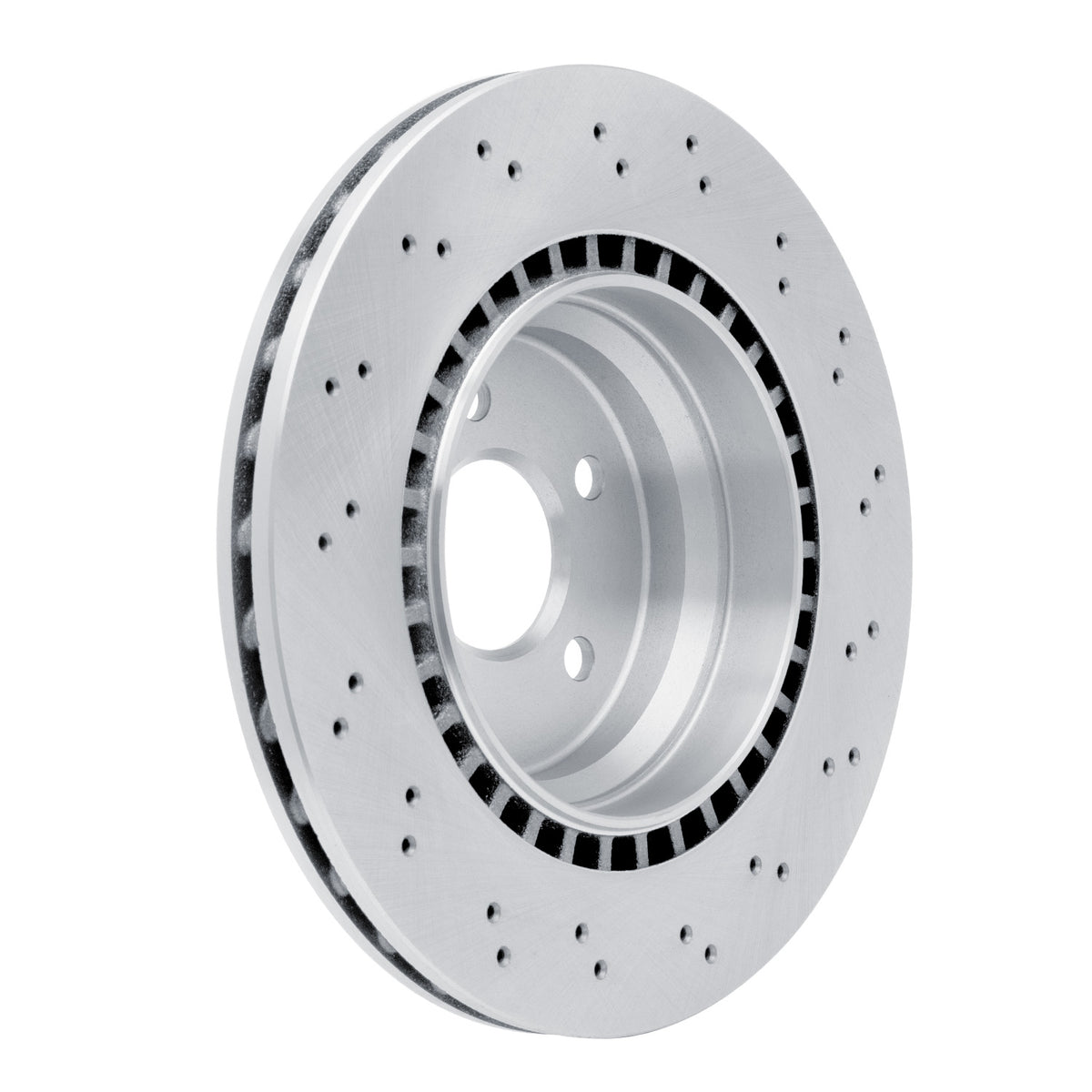 R1 2003-2011 Mercedes-Benz E63 AMG Rear Brake Rotor - Drilled