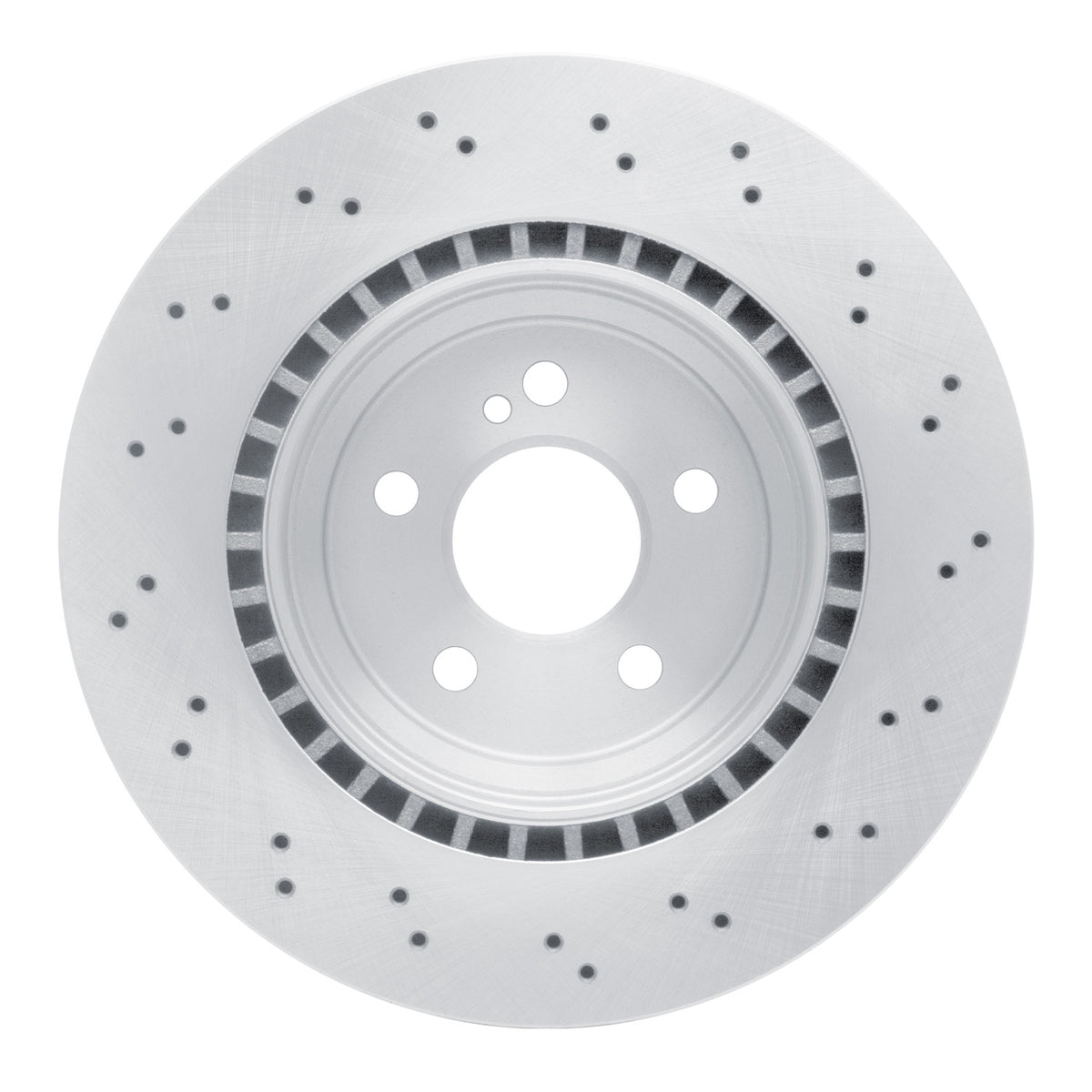 R1 2003-2011 Mercedes-Benz E63 AMG Rear Brake Rotor - Drilled