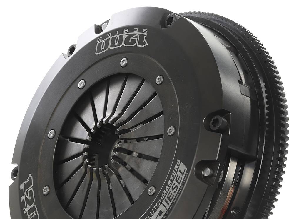 Clutch Masters 01-05 Dodge Ram 2500/3500 5.9L 6spd FX1200 Race Twin Disc Clutch w/ Steel Flywheel