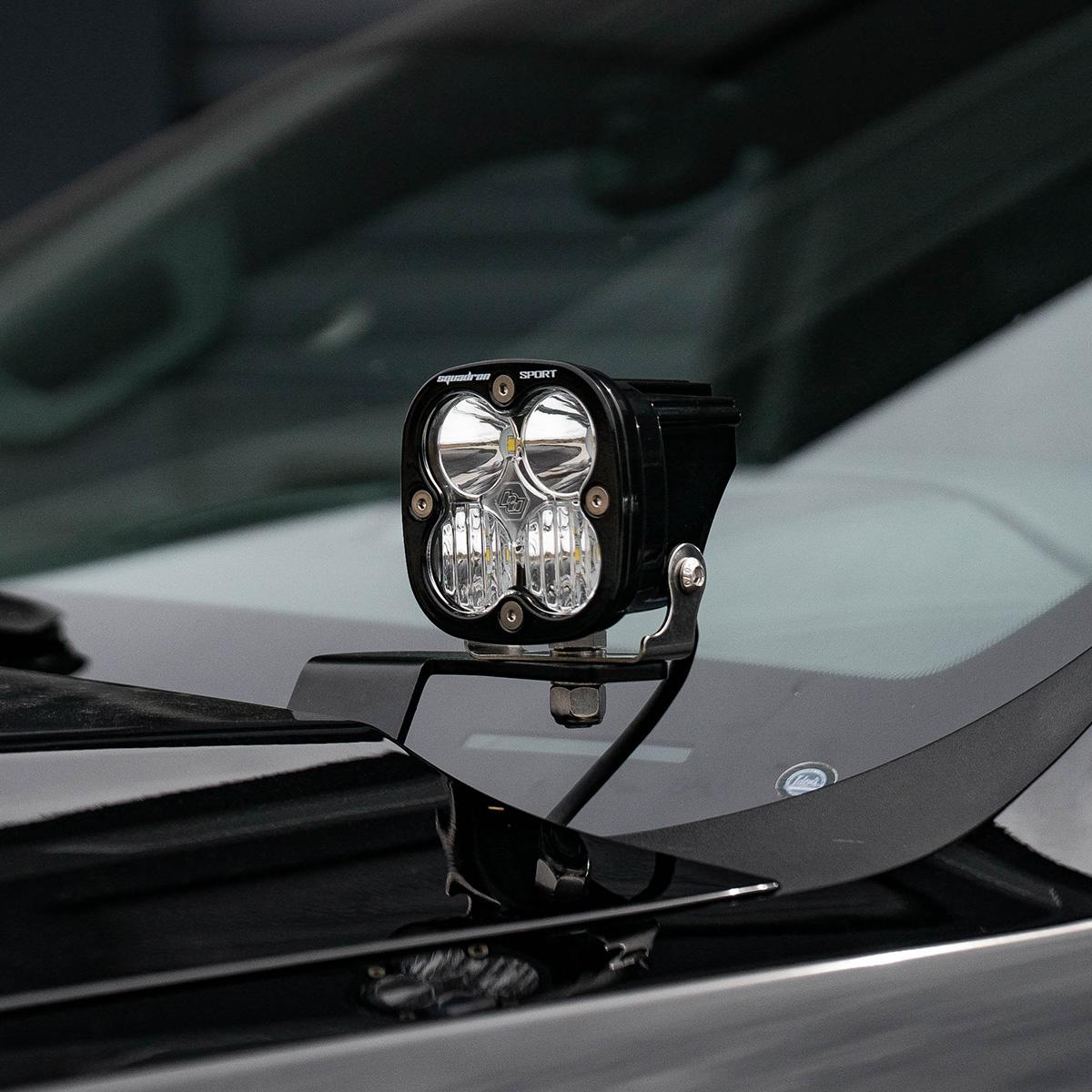 Baja Designs 19-22 GMC Sierra 1500 Squadron Sport A-Pillar Light Kit