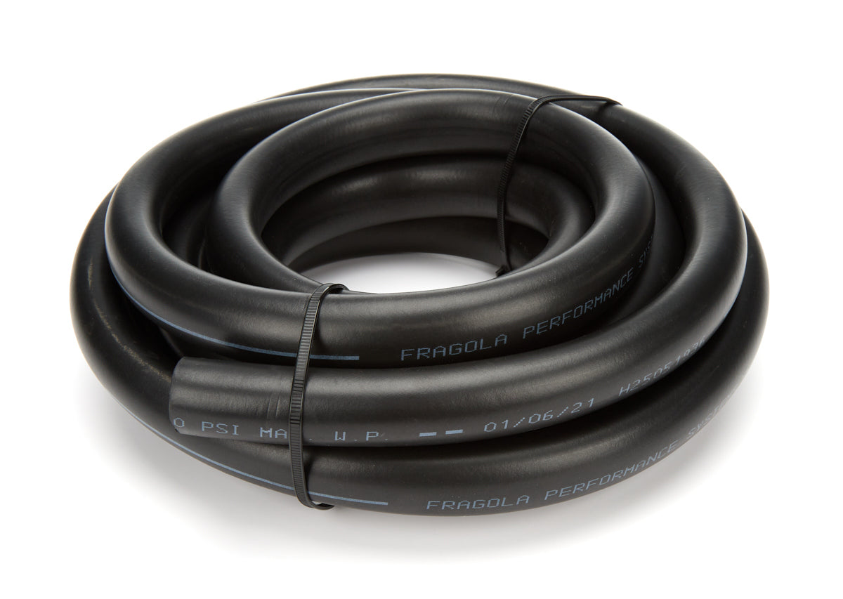 Fragola -12AN Push-Lite Hi-Temp Black Hose - 15ft (Replaces 815012 No Fiber Braid)
