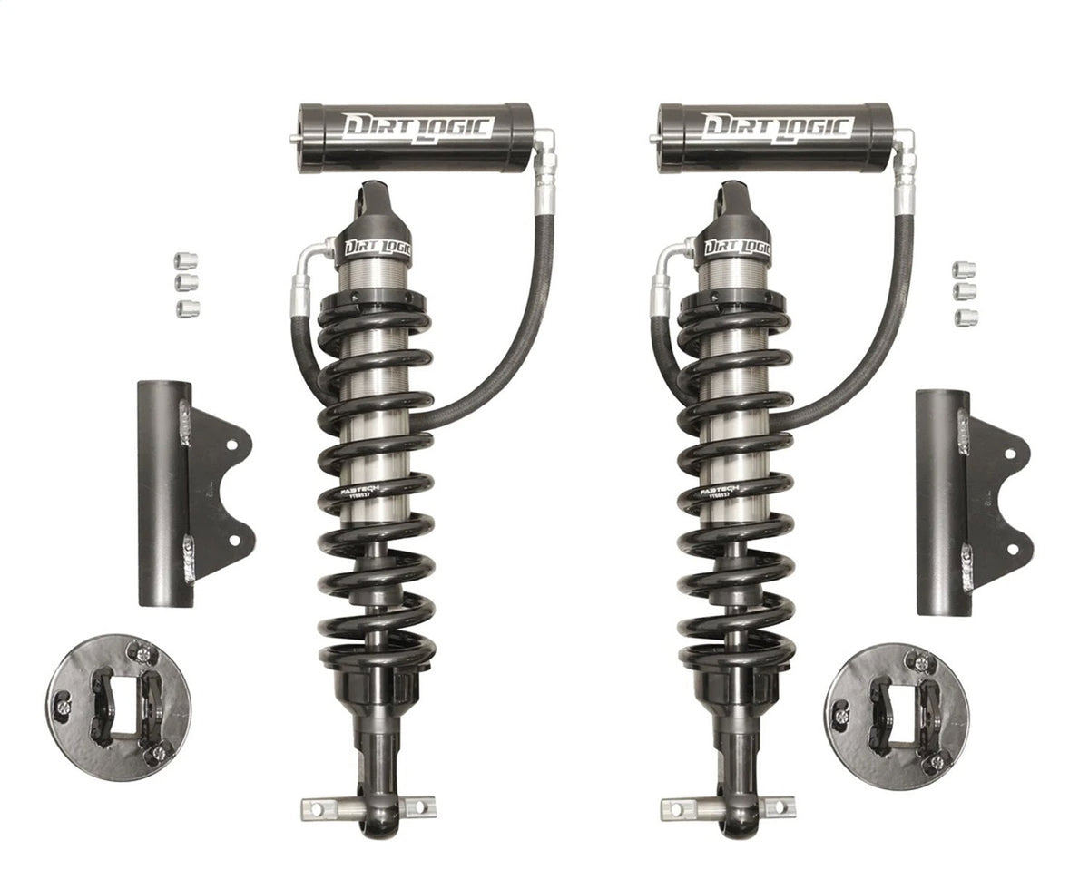 Fabtech 23-24 Chevrolet Colorado 4WD 3in UCA Kit w/ Uniballs & 2.5 Coilovers & 2.25 Dirt Logic Shock