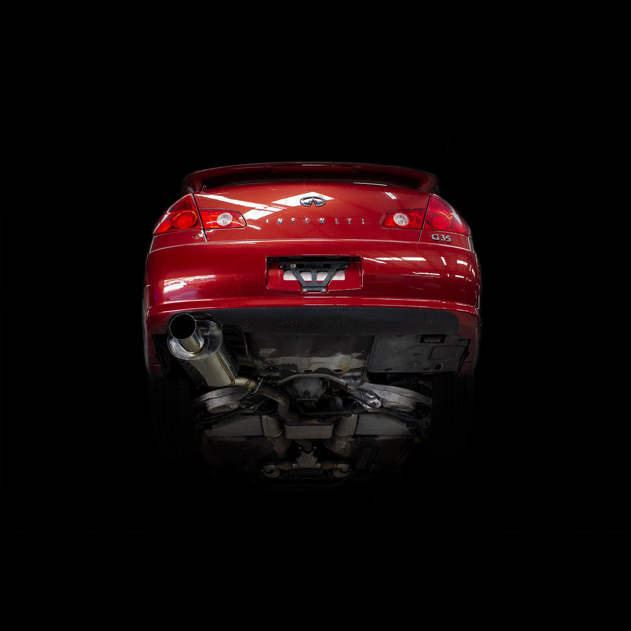ISR Performance MBSE Axle Back Exhaust - 03-04 Infiniti G35 Sedan