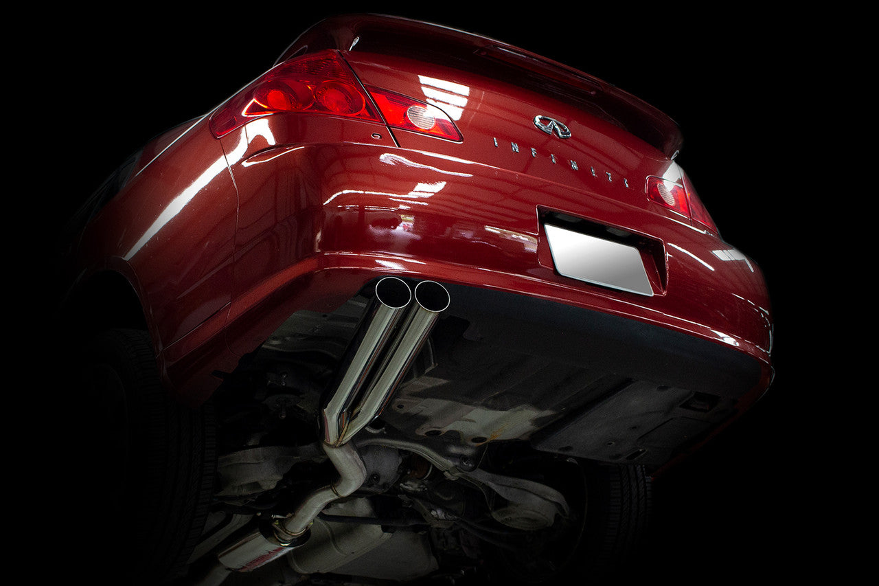 ISR Performance 03-04 Infiniti G35 RWD Sedan EP Dual Tip Exhaust