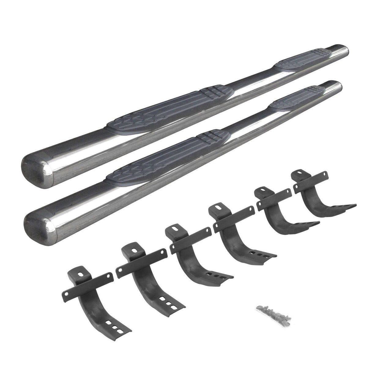 Go Rhino 2021+ Ford Bronco (Excludes Sport Models) 4in 1000 Series Complete Kit w/Sidestep + Brkts