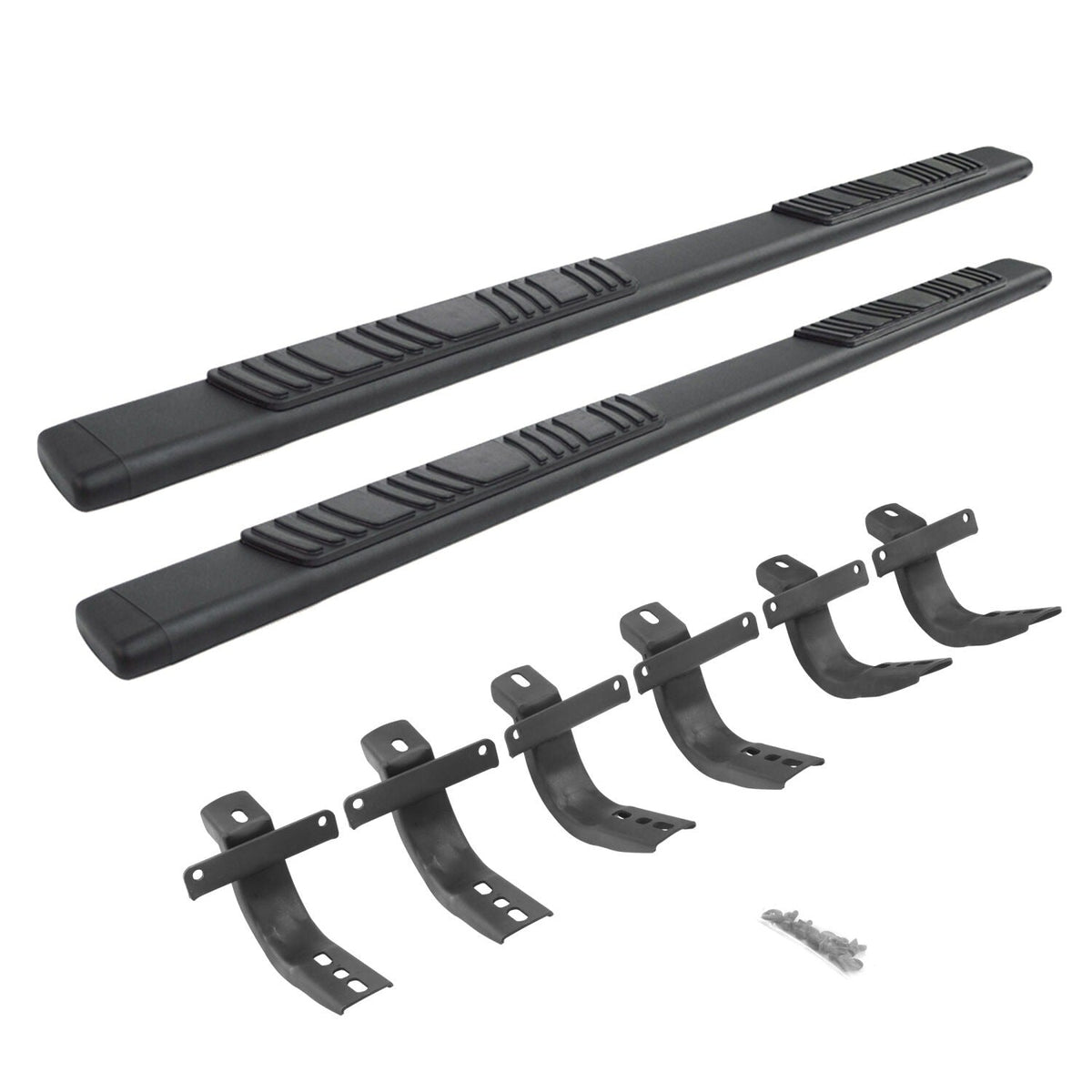 Go Rhino 2021+ Ford Bronco (Not Sport) 5in OE Xtreme Low Profile Complete Kit w/Sidesteps + Brkts