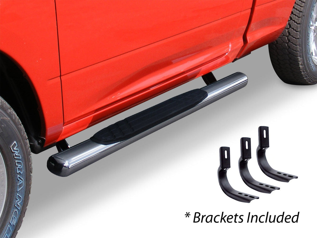 Go Rhino 99-16 Ford F-250/F-350 SD 4in OE Xtreme Complete Kit w/Sidesteps + Brkts