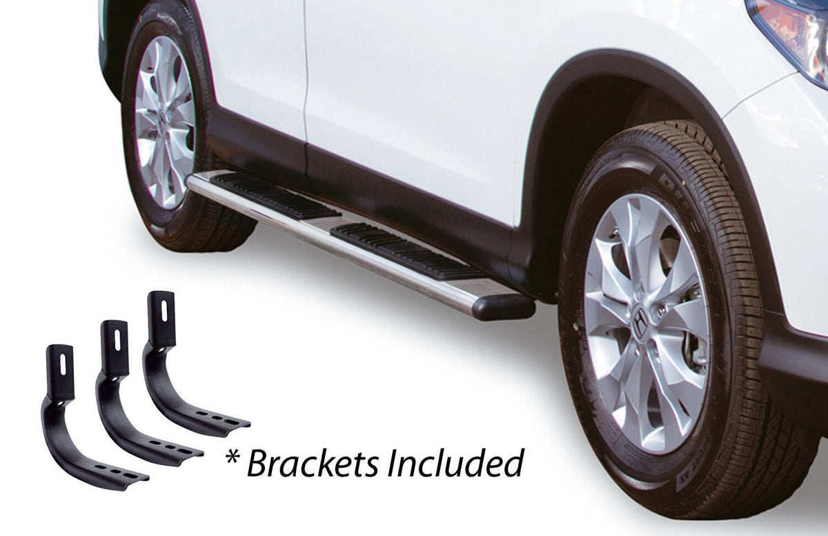 Go Rhino 08-13 Nissan Rogue 5in OE Xtreme Low Profile Complete Kit w/Sidesteps + Brkts