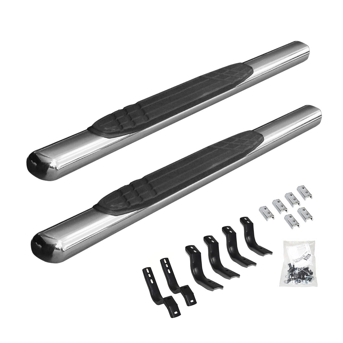 Go Rhino 07-20 Toyota Tundra 4in OE Xtreme Complete Kit w/Sidesteps + Brkts