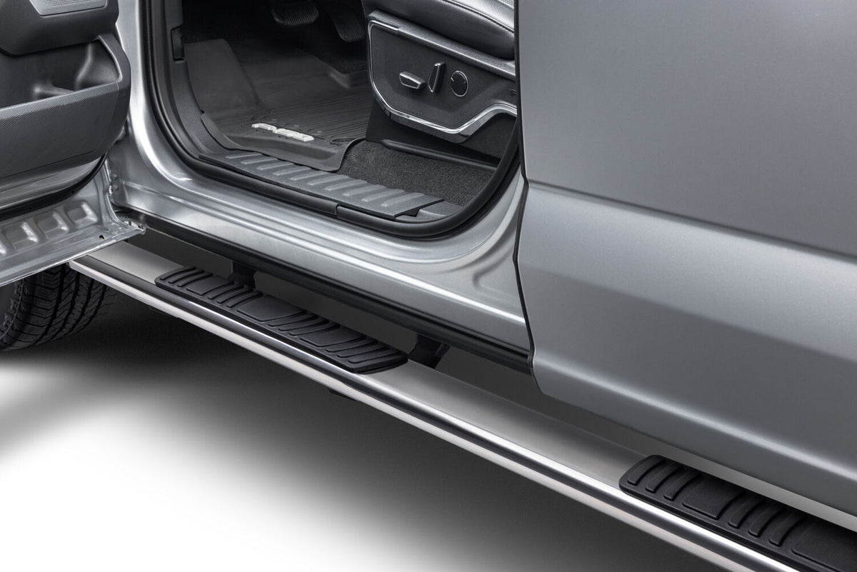 Go Rhino 17-20 Ford F-150 Raptor 5in OE Xtreme Low Profile Complete Kit w/Sidesteps + Brkts
