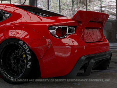 GReddy 13+ Scion FR-S Version 2 Greddy X Rocket Bunny 86 Aero Rear Duck Tail Wing Only