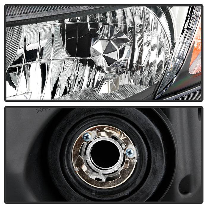 xTune 12-15 Honda Civic (Excl. Hybrid) Halogen Headlights - OEM Chrome (HD-JH-HC13-AM-C)