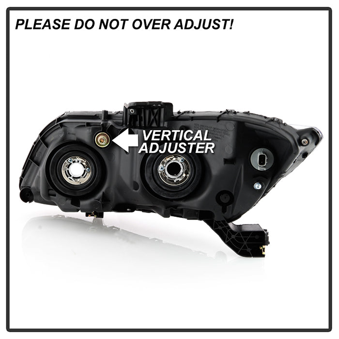 xTune 12-15 Honda Civic (Excl. Hybrid) Halogen Headlights - OEM Chrome (HD-JH-HC13-AM-C)