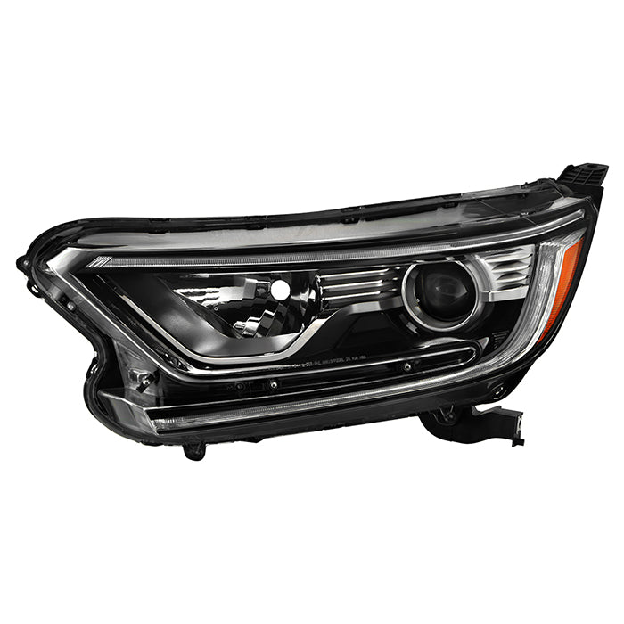 xTune Honda CRV Driver Side Halogen w/ LED DRL Headlight - OEM Left (HD-JH-HCRV17-OE-L)