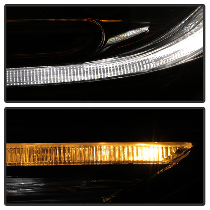 xTune Honda CRV Driver Side Halogen w/ LED DRL Headlight - OEM Left (HD-JH-HCRV17-OE-L)