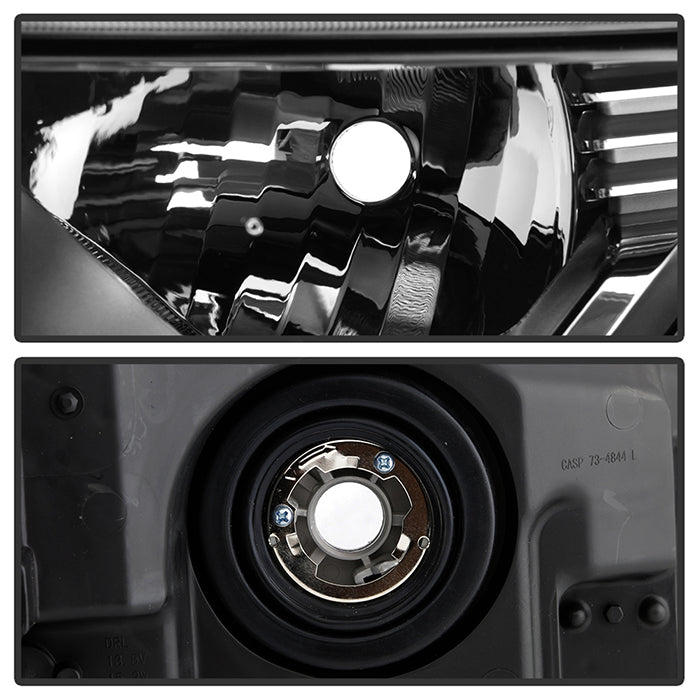 xTune Honda CRV Driver Side Halogen w/ LED DRL Headlight - OEM Left (HD-JH-HCRV17-OE-L)