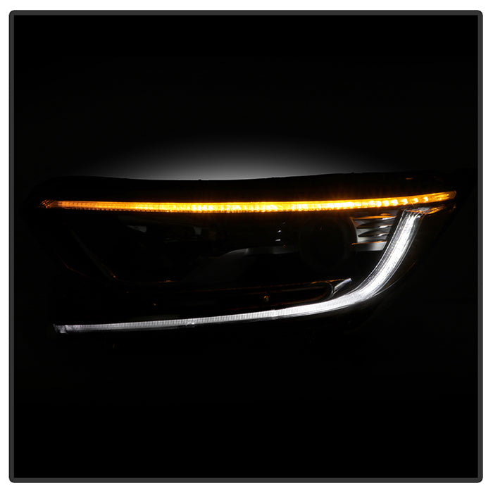 xTune Honda CRV Driver Side Halogen w/ LED DRL Headlight - OEM Left (HD-JH-HCRV17-OE-L)