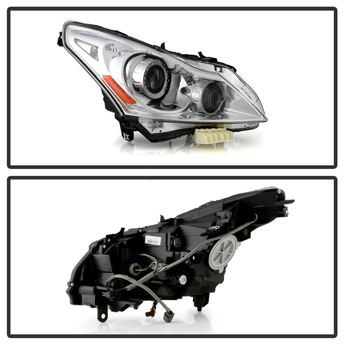 xtune 10-15 Infiniti G25/G37 4Dr Sedan (Fit HID) Pass. Side Headlight Right (HD-JH-IG3710-4D-HID-R)