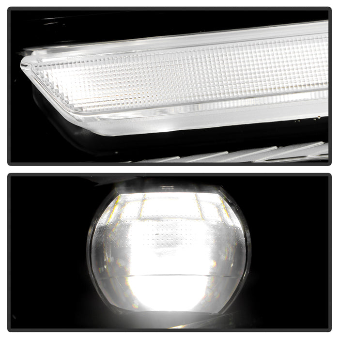 Spyder 22-24 Toyota RAV4 LED High Low Beam w/Halogen Bulb Headlight- Left(HD-JH-TRAV422-LED-OE-L)