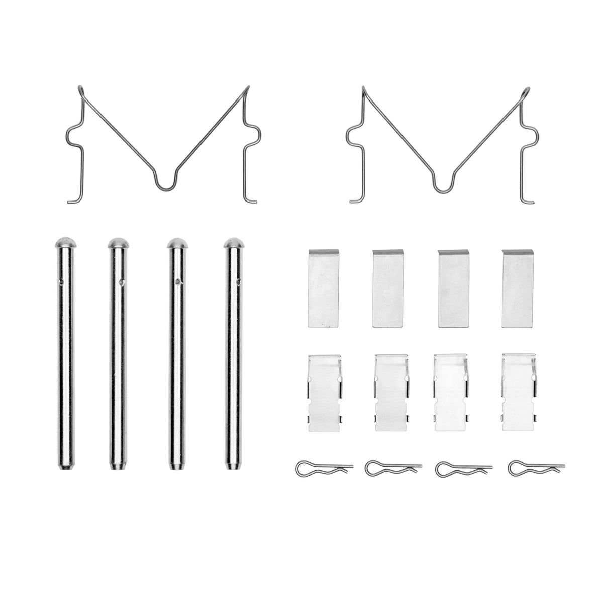 R1 90-03 Ford Aspire Front Disc Brake Hardware Kit