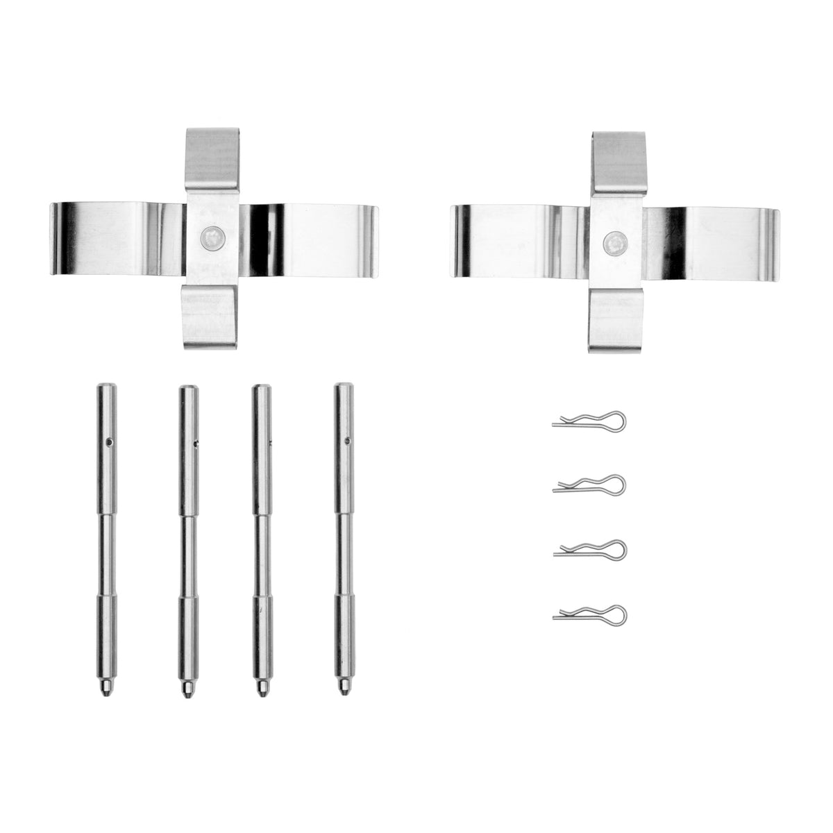 R1 04-06 Nissan Sentra Front Disc Brake Hardware Kit