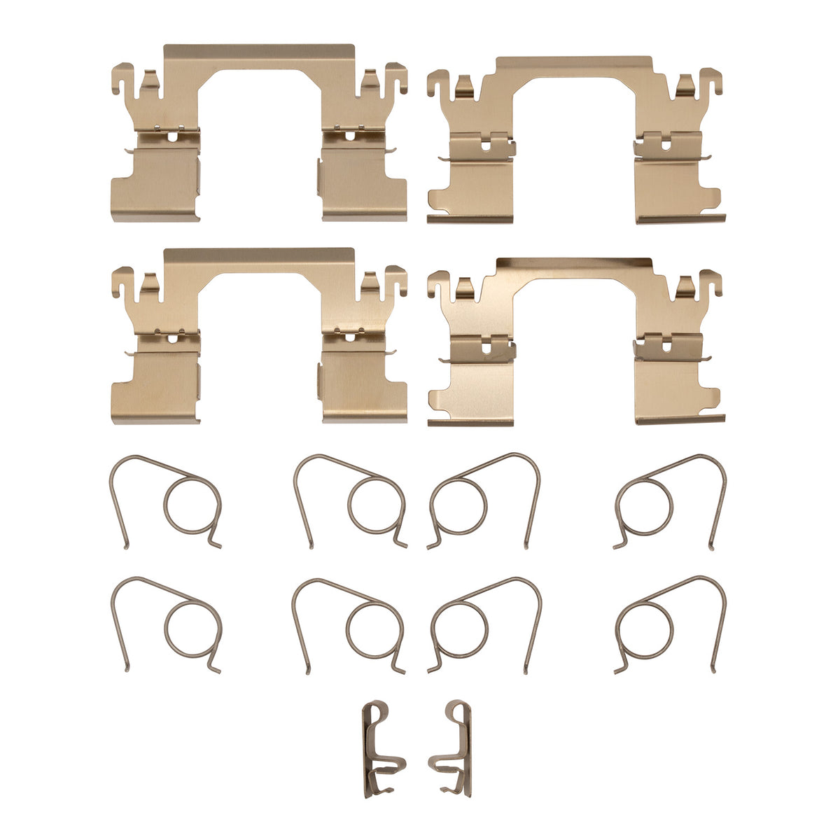 R1 2014-2023 Nissan Qashqai (Canada) Front Disc Brake Hardware Kit