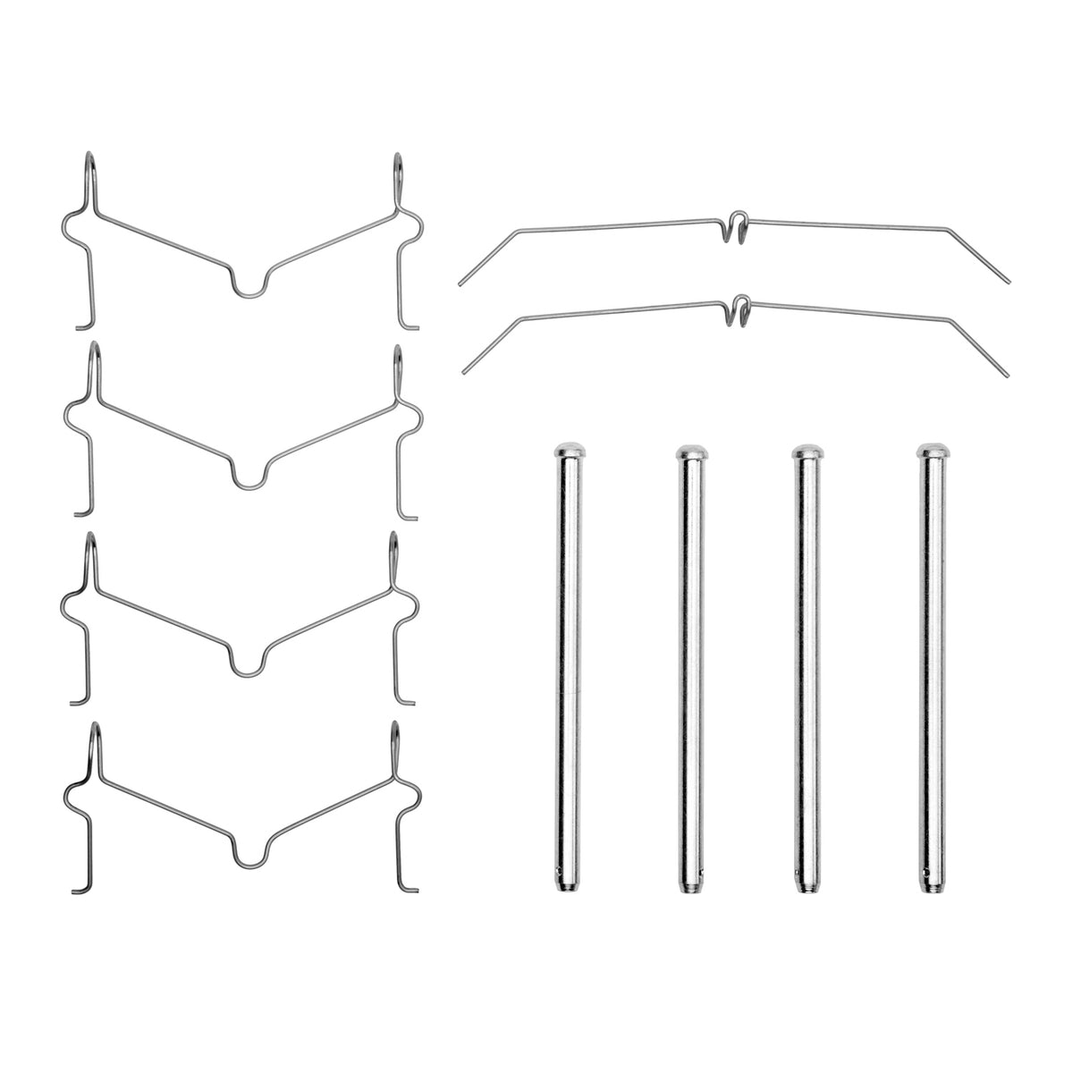 R1 2010-2024 Lexus GX460 Front Disc Brake Hardware Kit