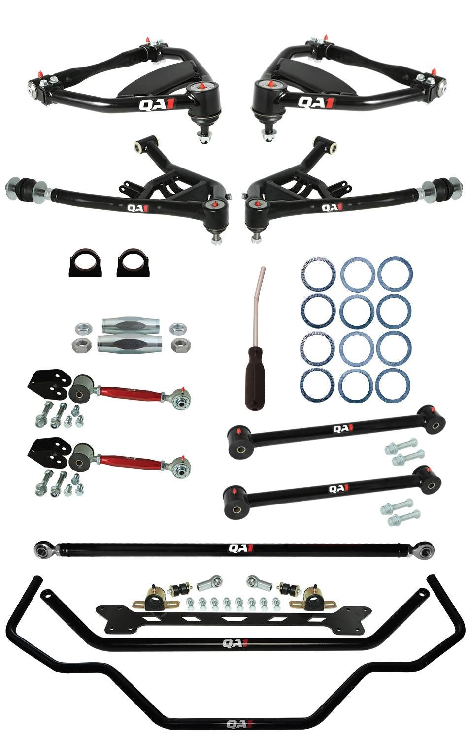 QA1 69-70 GM B-Body Level 3 Handling Kit 2.0 w/o Shocks