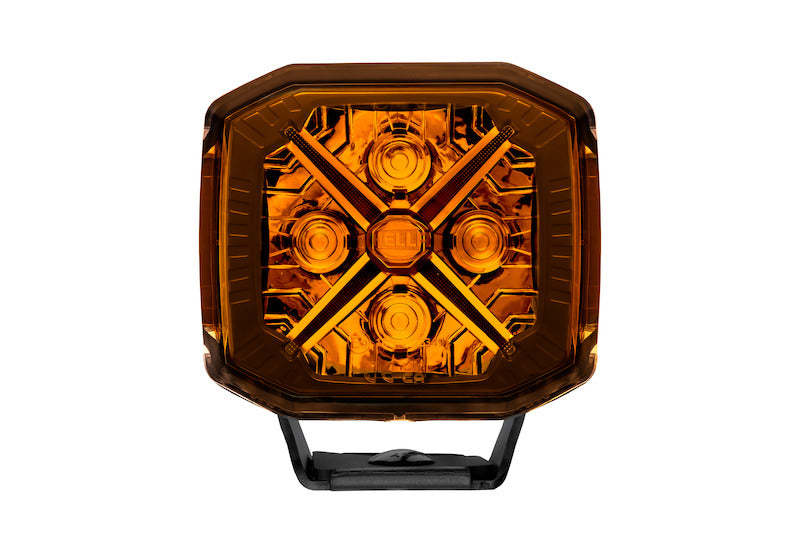 Hella Universal Lighting Auxiliary Lamps X-TREME Spotlight XT-4A Amber