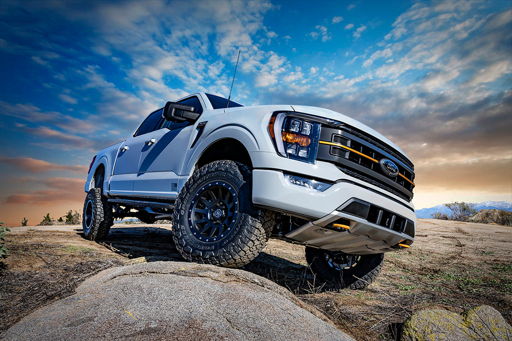 21-23 Ford F150 Tremor 4WD 2.5-3" Stage 4 Suspension Sys Tubular UCA / Leaf Pack