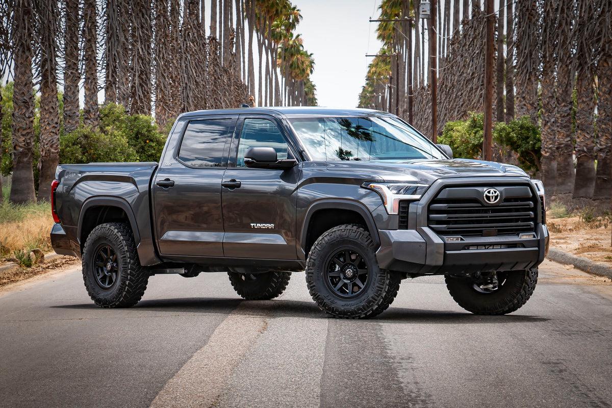 ICON 2022+ Toyota Tundra 1.25-3.5in Stage 8 Suspension System Billet