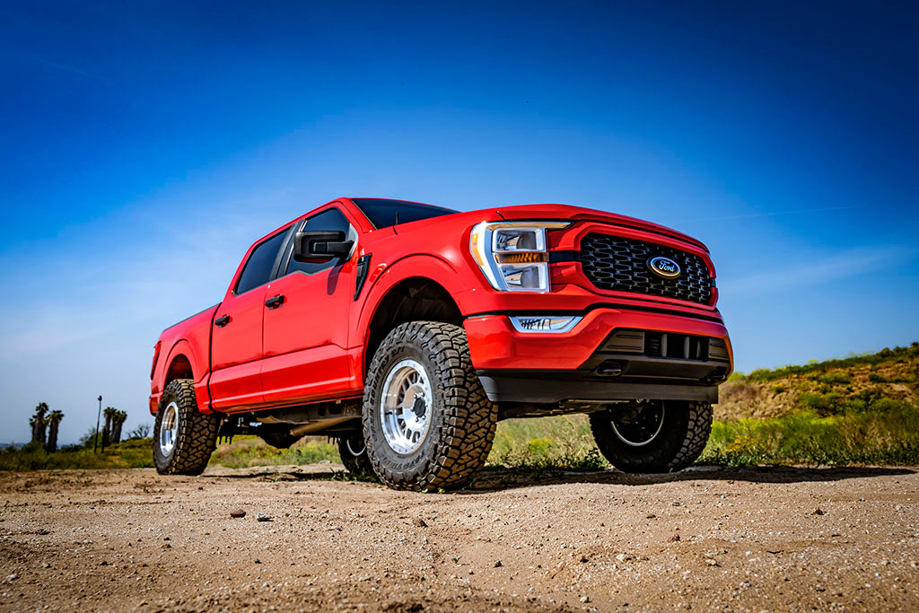 21-23 Ford F150 Tremor 4WD 3.5-4.5in Stage 3 Suspension Sys Billet UCA / Leaf Pack